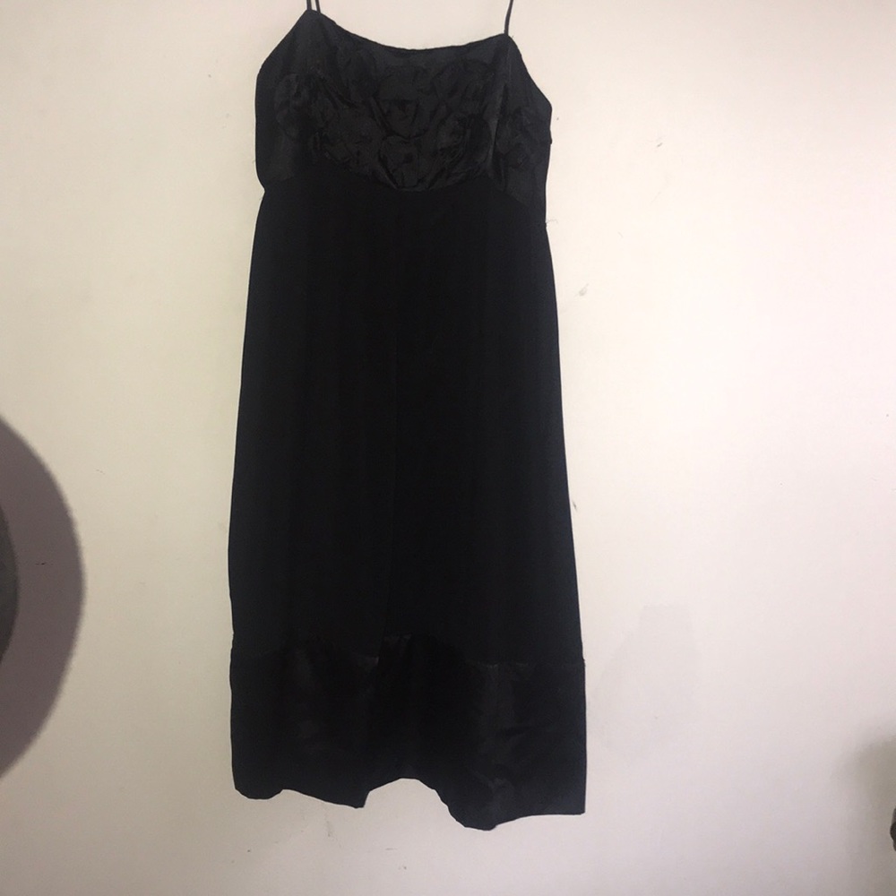 Forever 21 black spaghetti strap dress